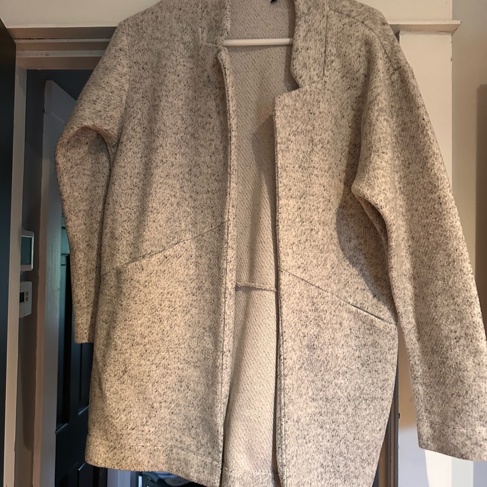Express Soft Cream Knit Cardigan